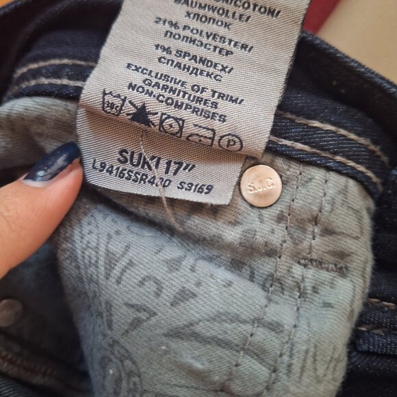 Y2K era Silver low rise jeans - Picture 8 of 9